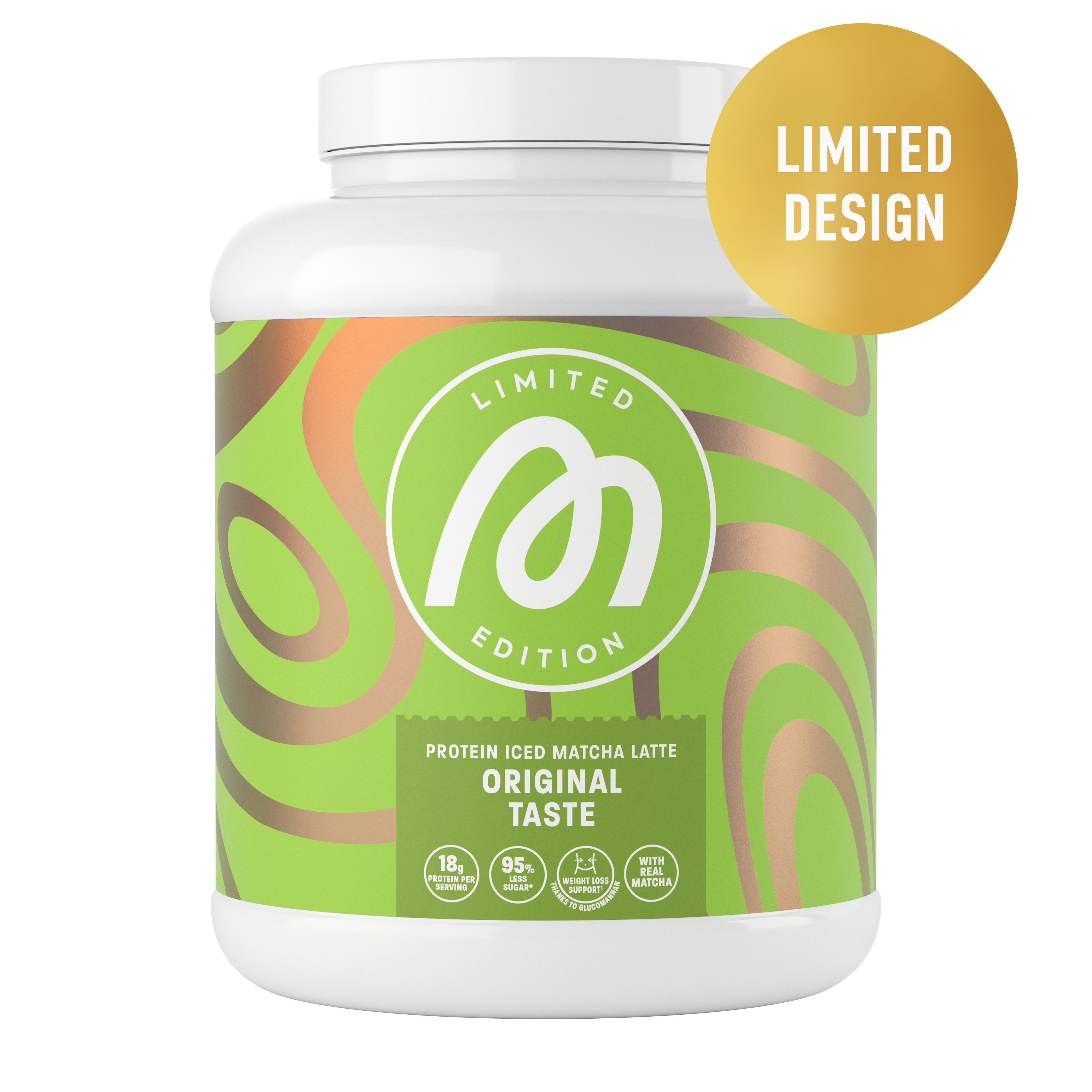 More Protein Iced Matcha Latte